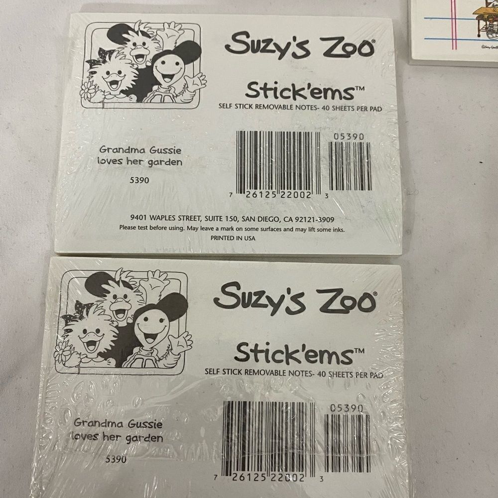 NWT Suzy Zoo Notepad Set - Picture 2 of 5